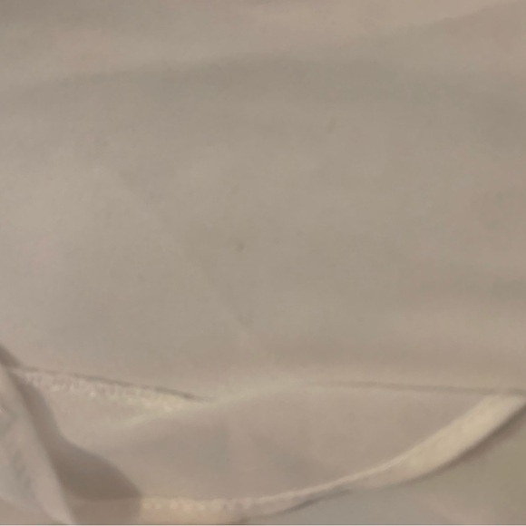 Chico’s Women’s Ruffled Creamy White Button Down Shirt Sz. 0 U.S. Size 4/6 - Picture 11 of 12